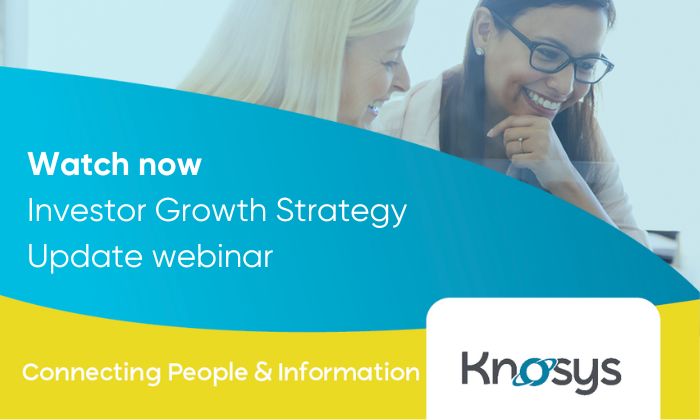 Knosys Webinar: Growth Strategy Update 